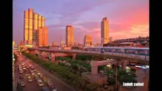 Adult  Swim Bump Bangkok Sunset  6:21pm.