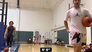 Rainy Day Indoor Low Rim Dunk Session!