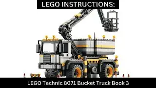 LEGO INSTRUCTIONS: Build the AWESOME Bucket Truck 8071 &ndash; Let&rsquo;s Lift and Build! Book 3