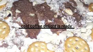 Cold coffee delight made by me