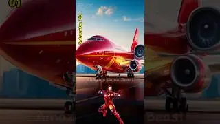 Superheroes but Transformation Airplane 💥 All Characters #shorts #avengers #marvel