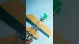 Making a Model Airplane from Used Bottles &ndash; Step by Step