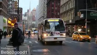 NYC Bus: Orion VII 2nd Gen & NovaBus RTS on route M55