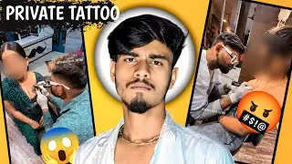 Mahesh Chavan Tattoo On Private Part || Tharki Tattoo Artist Roast Video || #roast #roastvideo 