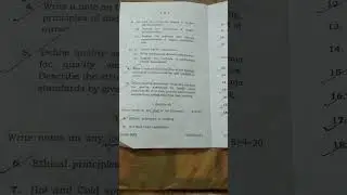 #Nursing Foundation Question Paper#Bsc nursing 2nd Semester 2023