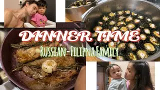 HOMEMADE JAPANESE SIOMAI + GARLIC BUTTER BEEF STEAK | RUSSIAN-FILIPINA FAMILY 🇷🇺❤️&zwj;🔥🇵🇭
