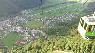 Luftseilbahn Wolfenschiessen - Br&auml;ndlen Talfahrt - Switzerland