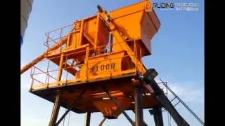 JS1000 concrete mixer , HZS50 concrete mixing station ,China's concrete mixing plant