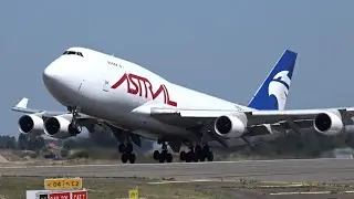 INSANE Take Offs At Liège Airport (LGG) Cargo Boeing 747-400F, B757F & B777F