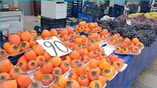 ANTALYADA PAZAR FİYATLARI 6KASIM#keşfet#viral#asmr