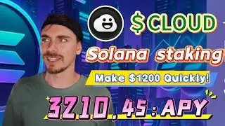 Crypto Survival Guide: Stake $CLOUD Token Sanctum Cloud solana to Hedge Bull Market & Earn 3210.45%