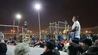 Eid Volleyball Tournament 2025 || Kaski vs Pokara set 1 || Sanayah 52 Doha Qatar #volleyball