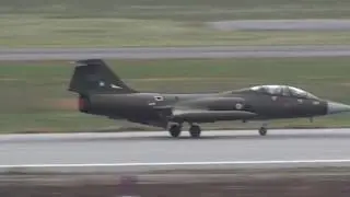 F104 Starfighter take off at Sola (Flydagen june 9th 2018)