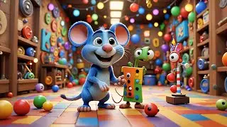 Mouse Made a Music Machine | Creative and Fun Song for Kids | Playful Nursery Rhyme