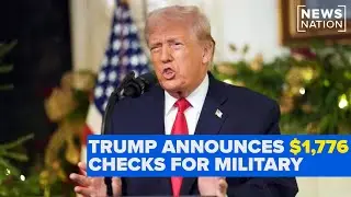 Trump announces 'warrior dividend' check for all US military members | On Balance