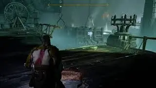 God of War Explore the Ascend the Cave Shaft Area