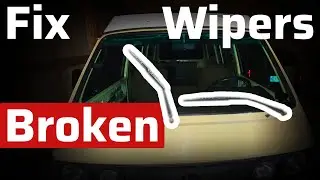 Fix Loose Windshield Wipers VW Vanagon