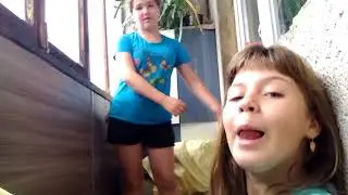 Челлендж пол часа на балконе.(3)