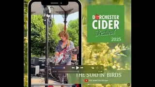The Surfin' Birds at Dorchester Cider Festival 2025
