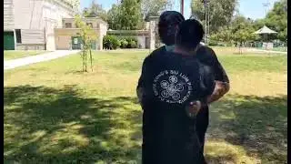Sifu Don Hamby and Sifu Stuart Morales Fu Hok Seung Ying Kuen Applications part 9
