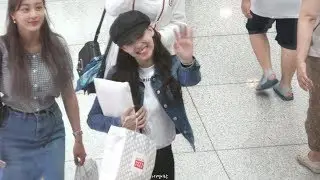 180615 TWICE 나연 인천공항 출국 직캠