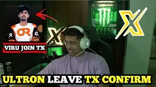 ❤️VIRU JOINING TX CONFIRM || ULTRON LEAVE TX🥺❤️ ||#iqoo7legend#bgis#bgislive
