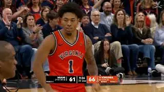 MEN'S BASKETBALL: Virginia vs. Miami - Highlights