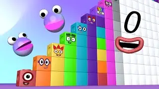 Interactive New Step Squad | Learn Numberblocks Standing Tall Counting 1-100