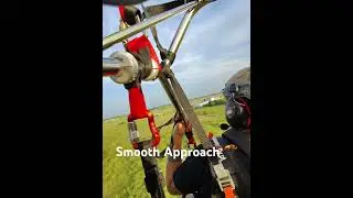 Tandem Paramotor Landing | Wait for the Touchdown! 🪂🔥#ppg #adventure