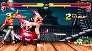 [KOF Mugen] HD Ryu Hack & Guile Vs Oldmon & Kychiel Red