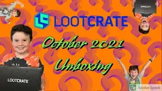 Lootcrate September/ October Bad To The Bone 2021 Subscription Box Opening & Review! Loot Crate!