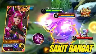 JHONSON X ODETTE! EPIC COMBO BUT EVEN WAS MASSACRED - Selena Mlbb's Worst Build