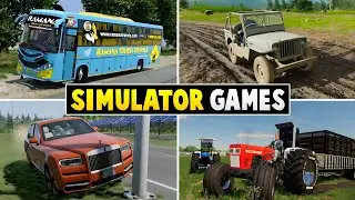 TOP 5 BEST SIMULATOR GAMES FOR ANDROID 2025! BEST SIMULATOR GAMES FOR ANDROID/NEW SIMULATOR GAMES