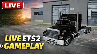ETS2 LIVE Realistic Driving High Speed Scania Truck 🚛 | Vertical Stream | #shorts #ets2 #gaming