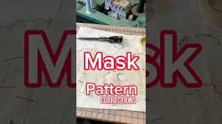 Mask pattern 🎭 #patternmaking #patternmaker #patterns