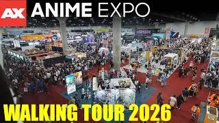 Anime Expo 2026 Full Walkthrough - walking tour 4K