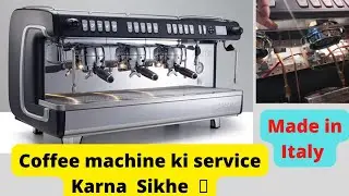 La Cimbali Coffee machine// Cimbali coffee machine service// Coffee machine cleaning