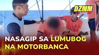 PCG rescues 1 of 13 aboard sunken motor banca in Davao Region | DZMM Teleradyo (20 January 2026)