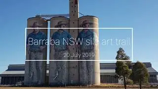 Barraba NSW silo art trail