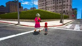 FATHER SPIDERMAN SAVES SON FROM BAD BOYS #shorts #gta #hulk #ragdolls #spidarman