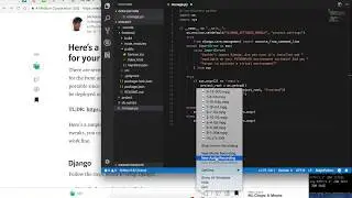 Create Django project with React JS