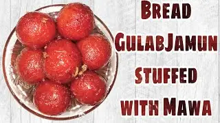 Bread GulabJamun stuffed with mawa | गुलाबजामुन | Do it with Nisha