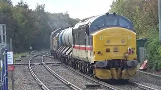 Direct Rail Services 37423/37419 work 3S14 RHTT at Gainsborough Central (10/10/2020)