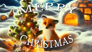 Celebrate Christmas with Adorable Arctic Animals! | 8Hrs of joyful Christmas Music and Cute Images