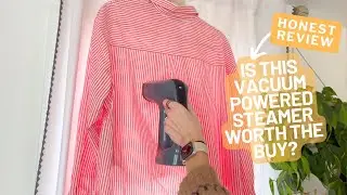 Is This Vacuum Steamer for Clothes REALLY Worth The Buy? #amazoninfluencer #ad