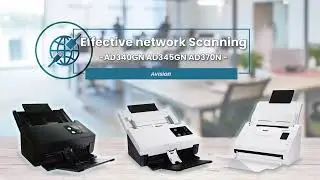 Avision AD340G AD345G AD370 Document Scanners
