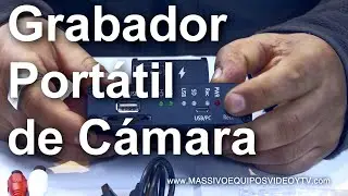 Grabador HD Portatil Profesional para Cámara de Muy Bajo Costo