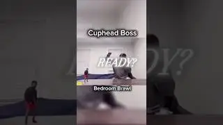 Cuphead & Mugman Vs. Jay Jackson, in: Bedroom Brawl