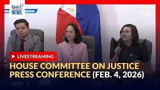 LIVE - House Committee on Justice press conference (Feb. 4, 2026) - Replay | GMA Integrated News