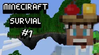 Minecraft Survıal b&ouml;l&uuml;m 1 u&ccedil;an Ada bulduk